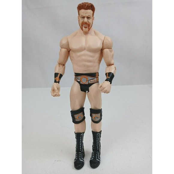 2011 Mattel WWE Shamus Black & Orange Gear 7.25" Action Figure (B) - Picture 1 of 10